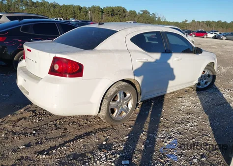 2013 Dodge Avenger Se z USA, uszkodzony, nr VIN 1C3CDZAB5DN537076